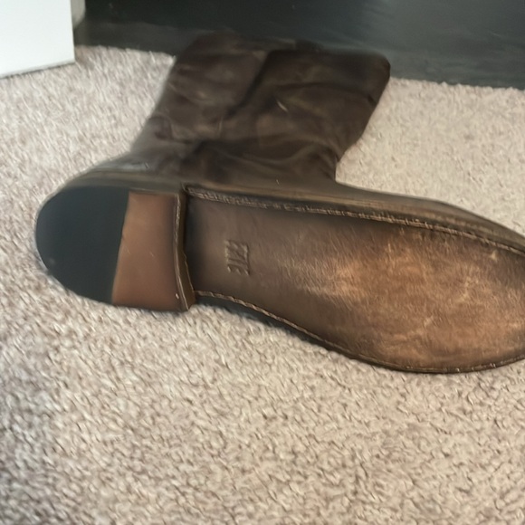 Tall Frye leather boots - Picture 5 of 6